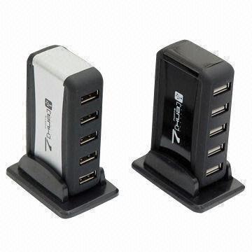 Buy cheap 7-port USB 2.0 Hub with 480Mps High Data Speed from wholesalers