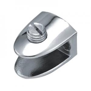 China Zinc Alloy Chrome Plated Shelf Support  Bracket Clamps for 8-12mm (BA-GBR08A ) wholesale