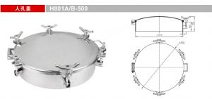 China Manhole Cover Stainless Steel H801A/B-500 wholesale
