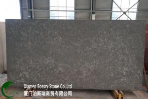 China Bush-hammer Surface of Artificial Quartz Slab wholesale