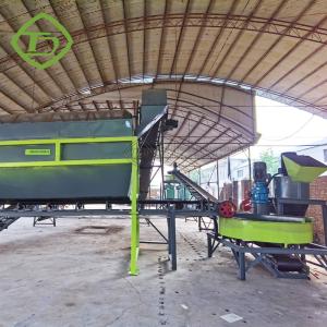 China With output 50,000 tons/year of pig manure organic fertilizer equipment granulation production line wholesale