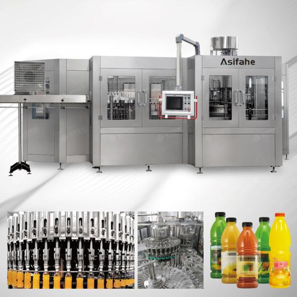Bottled Carbonated Beverage Filling Machine Blueberry Apple Juice Processing