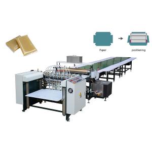 China Automatic Gluing Machine For Rigid Boxes Continuesly Feeding wholesale