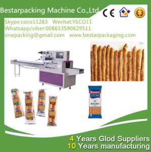 China High speed packaging machine with multi heads weigher for food bread sticks ,breadsticks filling machine wholesale