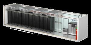 China Integrated Container Data Center With In Row Precision Air Conditioner wholesale