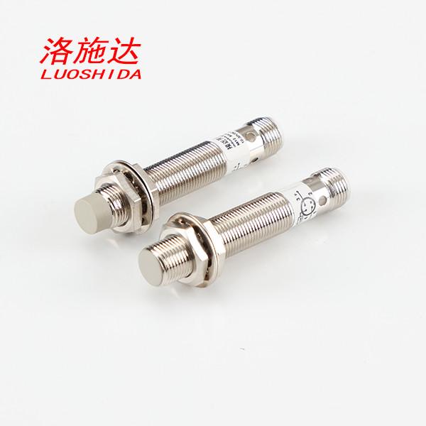 M12 24VDC Cylindrical Long Range Inductive Proximity Sensor For Metal Detection