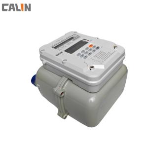 China Residential Government Prepaid Gas Meter PLC / RF / GPRS communication wholesale