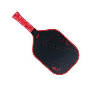 China Fabric-Grained Frosted Carbon Fiber Pickleball Racket With Integrated Blade wholesale