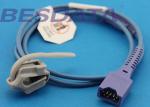 TPU Material Spo2 Sensor Probe , Spo2 Finger Probe Gray Blue Color Conmed 2333