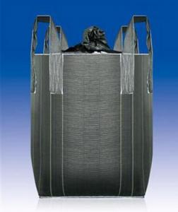 China Coal Tar Pitch Lumps 2200LBS Jumbo Bags With Cross Corner Or Corner Loops wholesale