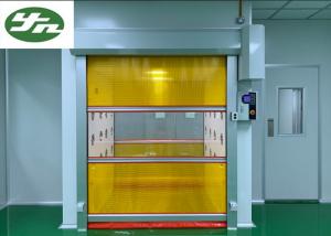 China Speed Shutter Rolling Door Air Shower Tunnel Powder Coating Painting For Cargo wholesale