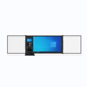 iboard factory direct 75inch Lockable Recoardable Interconnected Blackboard