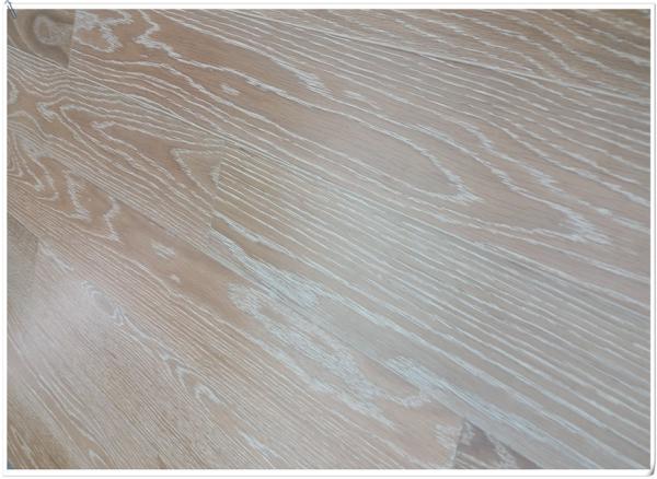 Quality Oak Engineered white Grain, UV lacquer, HDF engineered flooring, 3-layer, UV lacquer for sale