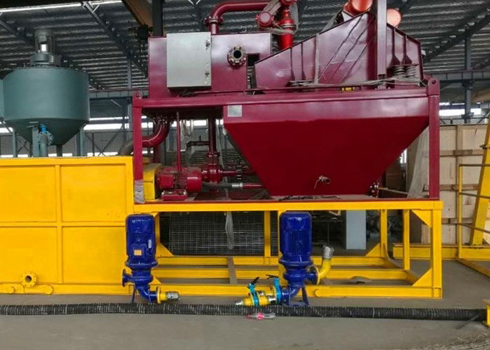 China 1000GPM Drilling Mud Pump HDD Trenchless Mud Recovery Treatment Unit wholesale