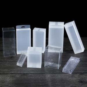 China Recyclable 1.8mm 3mm 3.5mm 4mm Clear Pvc Folding Boxes on sale
