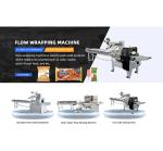 Commercial Marshmallow Hffs Horizontal Flow Wrapping Machine Customized