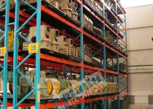 Heavy Load Pallet Rack Shelving / Selective Pallet Racking 4000 mm Length