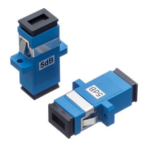 SC/UPC SC/APC Single Mode Fixed Fiber Attenuator Female to Female 3dB, 5dB, 10dB, 15dB, and 20dB for options