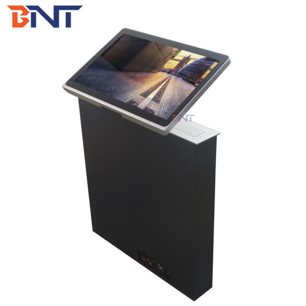 Quality Hidden Table Top LCD Monitor Lift For Financial Analyzing System for sale
