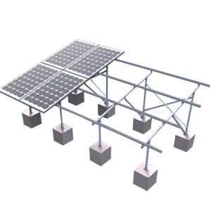China Adjustable Aluminium Solar Panel Pole Mounts Brackets for Photovoltaic wholesale