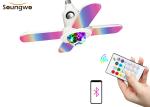 Music Playing LED E27 Bluetooth Light Bulb Speaker With RGB Controller