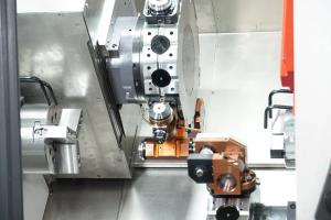 China Universal Automatic Precision Lathe Machine With FANUC Syntec Cnc Control System wholesale