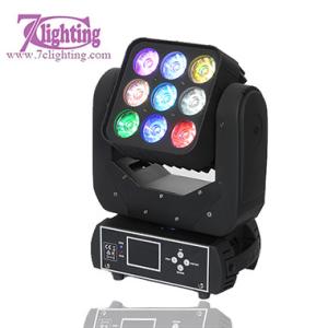 China 9x12W Matrix Moving Head Beam wholesale