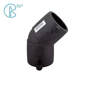 HDPE Electrofusion 45 Degree Pipe Elbow For Gas Supply