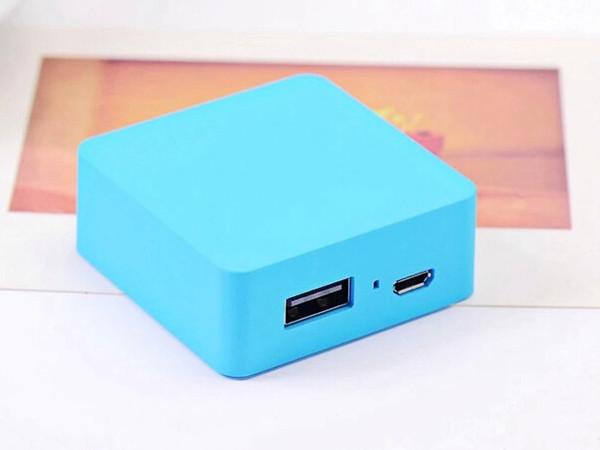 Quality Square Mini PVC power Bank  2500mAh Lithium Polymer Battery Portable Power Bank for Iphone/Galaxy Phones for sale