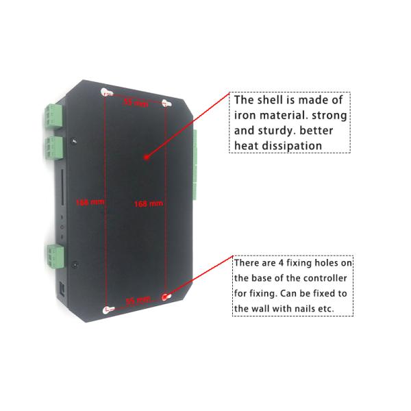 RGB Programmable LED Pixel Controller 4096 Pixels With Sd Card