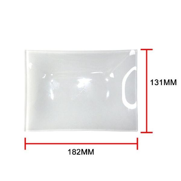 Sublimation Tempered Glass Photo Plate Rectangle Round Steak Fruit Trays Blank Sublimation Plates