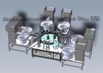 Customizable Heli Cap Assembly Machine 50HZ Automatic Screw Capping Machine