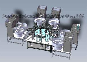 China Customizable Heli Cap Assembly Machine 50HZ Automatic Screw Capping Machine wholesale