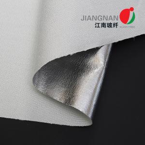 China Heat Retardant Aluminum Reinforced Fiberglass Curtains Or Screens Coated With Aluminum Foil Or Film on sale