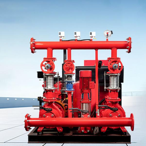 XBC GPM Dual Power Diesel Engine Fire Pump Set Integrated Fire Fighting Pump System