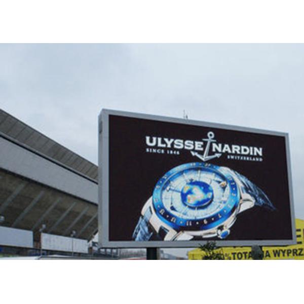 Super Bright Outdoor Full Color LED Display DIP346 P20 With Static Scan Easy Install