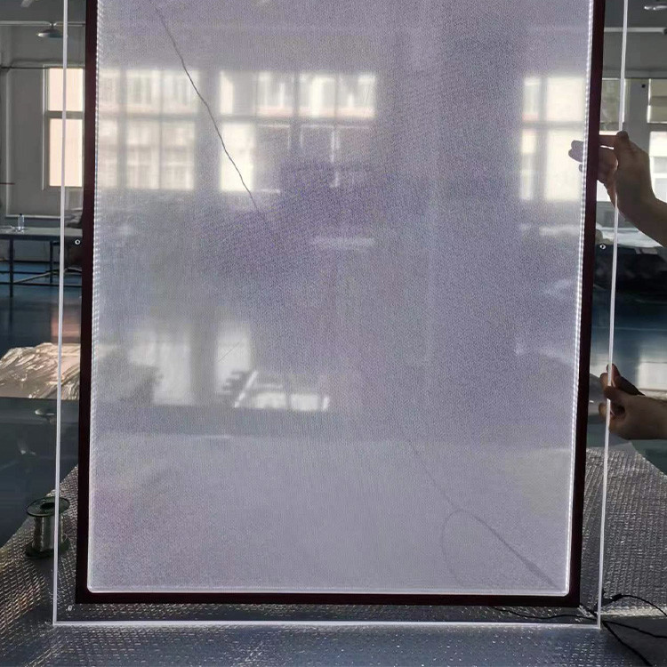 China Laser Dot Lit Guide Panel For Crystal Light Box wholesale