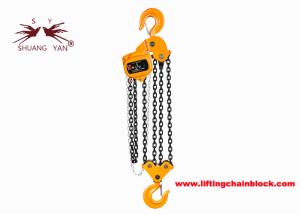 China Galvanized Manual Chain Block With 360 Rotate Safety Hook From Chongqing Kinglong wholesale