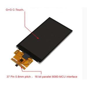 RoHs MCU Interface 4.3 Inch 480X800 Capacitive Touch Panel