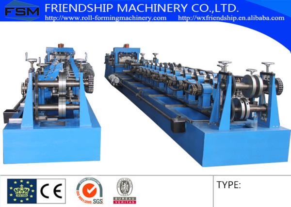 Quality 10-25m/Min C Z Purlin Roll Forming Machine With 1.5 Chain Transmission for sale