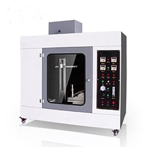 Plastic Horizontal  Cable Testing Machine High Precious Vertical Flammability Tester