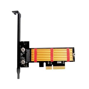 China M.2 NGFF PCI-E Nvme SSD To PCI Express 3.0 X4 Host Adapter With Heatsink wholesale