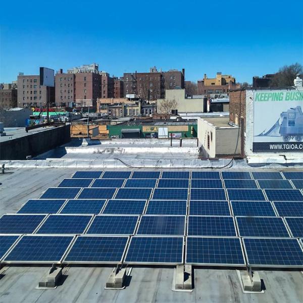 Quality Quick Installation Cement Blocks Solar Panel Roof Mounting Systems Iron Sheet Stainless Steel For PV Roof Structures for sale