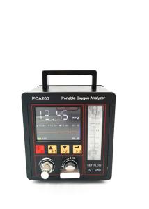 Portable Oxygen Analyser , Trace O2 Analyzer Powered By Internal Battery