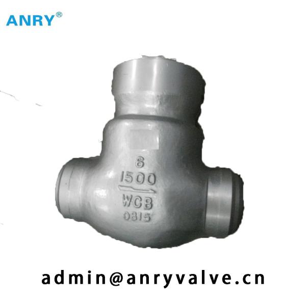 Quality High Pressure API 6D Swing Check Valve 900lbs RTJ  Flanged Stellite No.6 Disc for sale