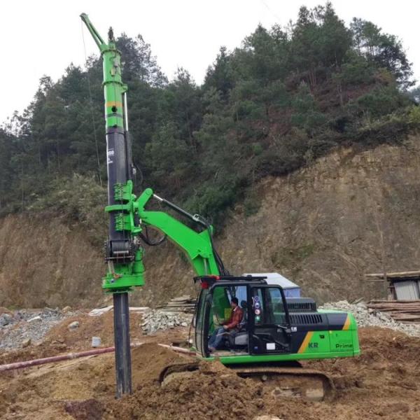 40kNm 28m Rotary Pile Machine Hydraulic Drilling Rig Machine 30m/Min