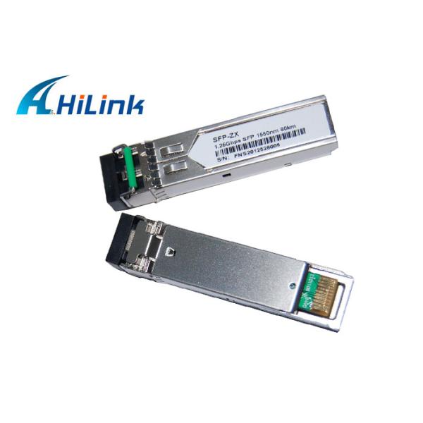 1.25G Dual Fiber LC DDM Optical SFP Module , Small Form Factor Pluggable SFP Fiber Transceiver