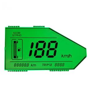 China 7 Segment Motorcycle Speedometer TN LCD Screen Transflective wholesale