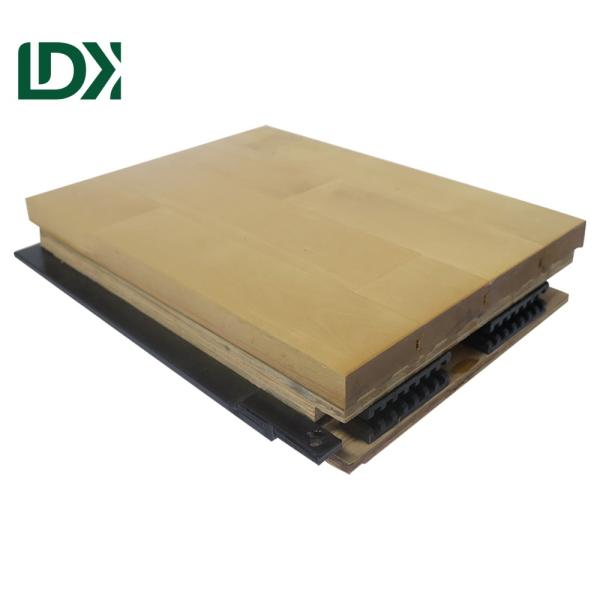 Premium Maple Hardwood Basketball Flooring FIBA Certified Sports Court