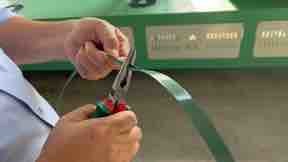 Single Screw Extruder Accuracy Automatic Pet Strap Extrusion Machine with 3 Cooling Zones
